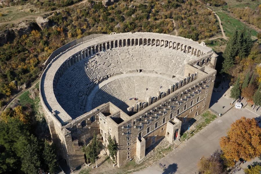 Perge, Aspendos, Side and Manavgat Waterfall Tour