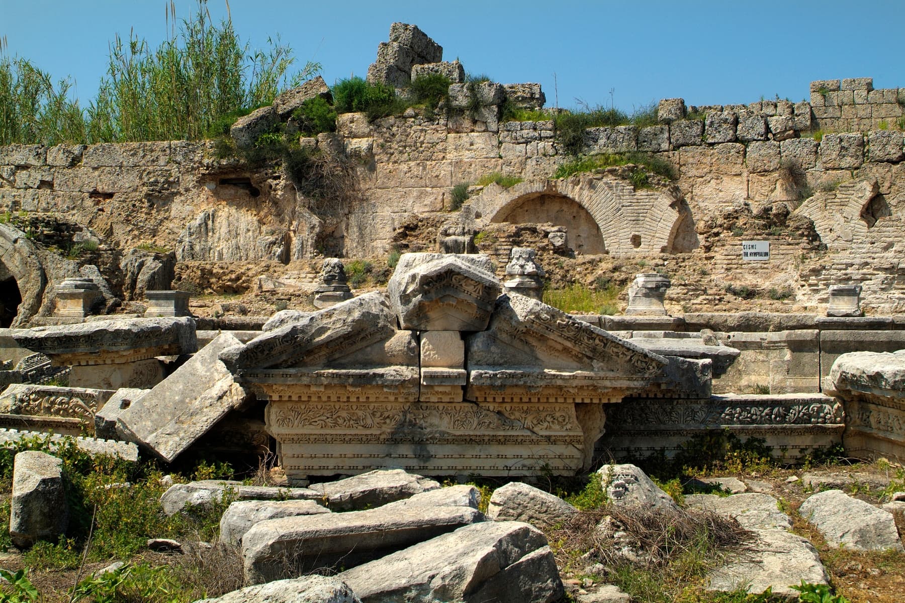 Perge, Aspendos, Side and Manavgat Waterfall Tour
